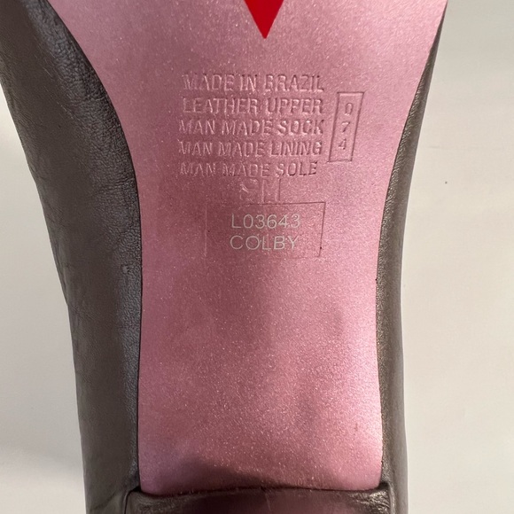 Lui Chung Silver Heeled Boots with zipper Size 9M - Picture 8 of 8